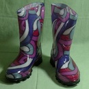 A189紫彩雨鞋