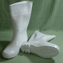 白色全長雨鞋